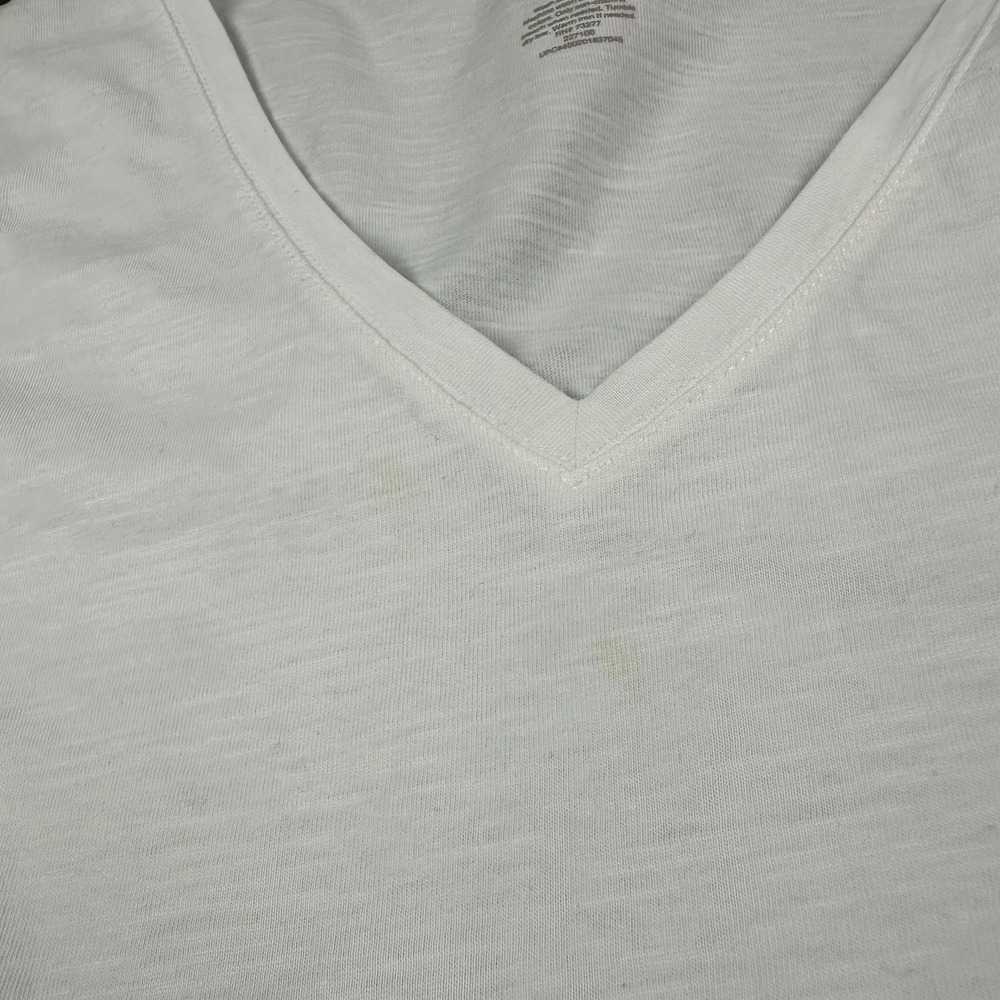 Sonoma Goods For Life Everyday Women's Short Sleeve Size Medium V-Neck Tee - Picture 3 of 8